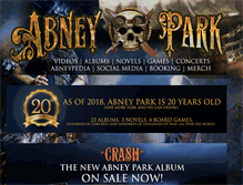 Tablet Screenshot of abneypark.com